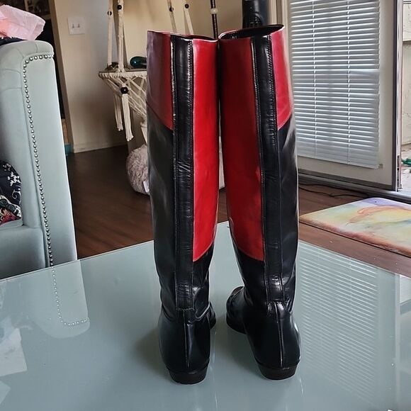 Gucci Vintage Leather Riding Boots - Picture 6 of 12